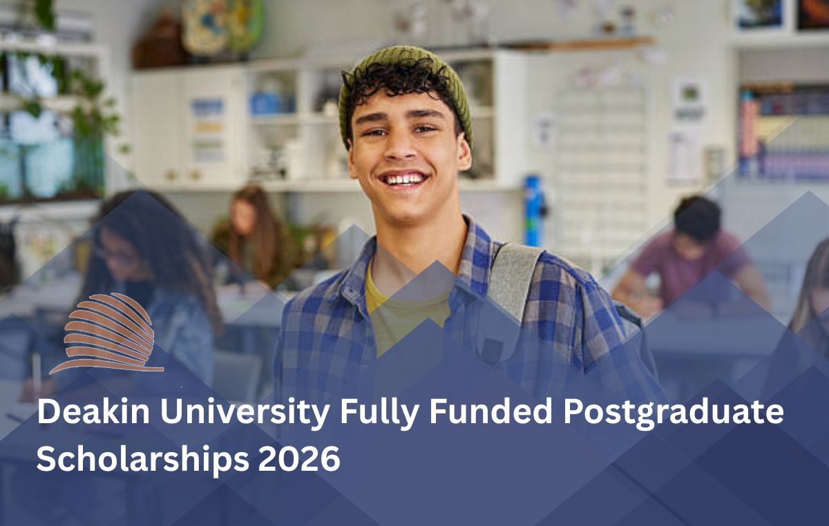 Deakin University Fully Funded Postgraduate Scholarships 2026